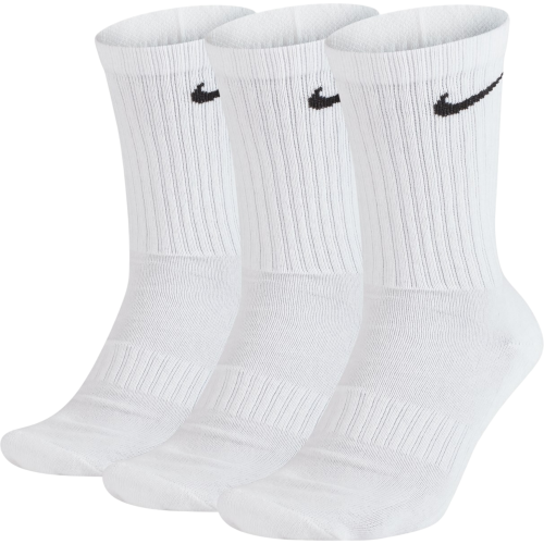 (MEDIUM) Nike Unisex Everyday Cushioned 3 Pairs Crew Socks