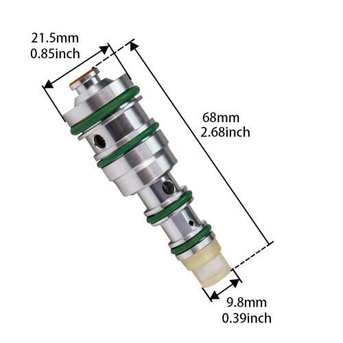 (40Psi) Car Interior Electromagnetic V5 Compressor Control Valve 40/42/44 Psi 2