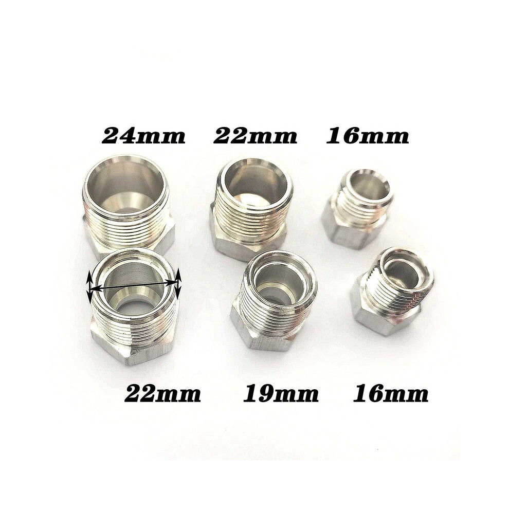(R12 19Mm 1Pcs) Car Interior Automotive Air Conditioning Hose Connector Pipe Joint R134a/R12 8386120231695