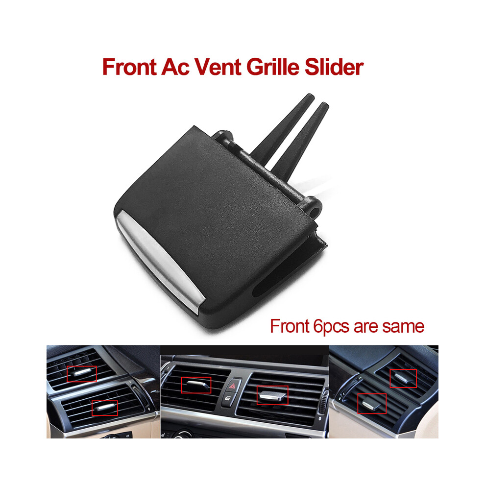(Front Ac Grille Clip) Car Interior Dashboard Air Vent Grille Clips Ac Ventilation Volume Trunk 8386120238359