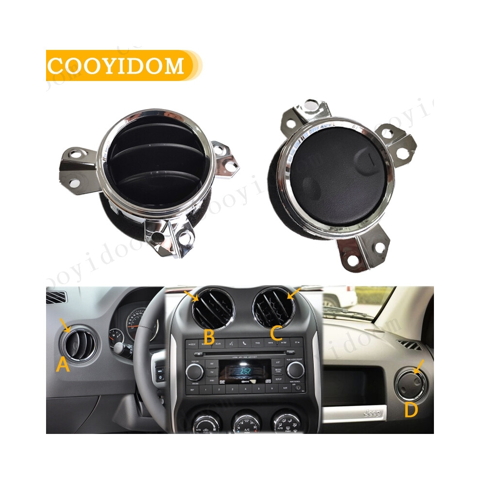 (A) Car Interior A/C Air Vent Outlet Car Interior Front Dash Center Console-image-OPC-PF2CWMD-NEW