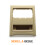 (Model A-Beige) Car Interior Rear Console Ac Conditioner Air Vent Grille Outer Frame Ashtray 1