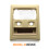 (Model B-Beige) Car Interior Rear Console Ac Conditioner Air Vent Grille Outer Frame Ashtray 1