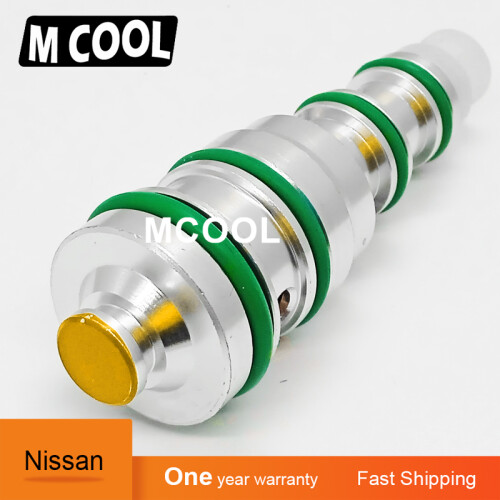 (Yellow 40Psi) Car Interior NEW Electromagnetic V5 AC Compressor Control Valve 40/42/44
