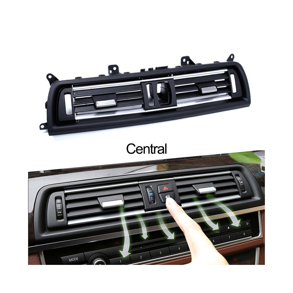 (Central With Chrome) Car Interior Lhd Front Dash Left Center Right Chrome Air Conditioner Ac 8386120174152