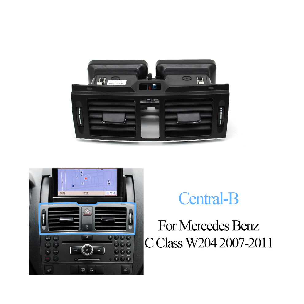 (Central-Model B) Car Interior Lhd Rhd Left Right Middle Air Conditioner Ac Vent Grille 8386120191777