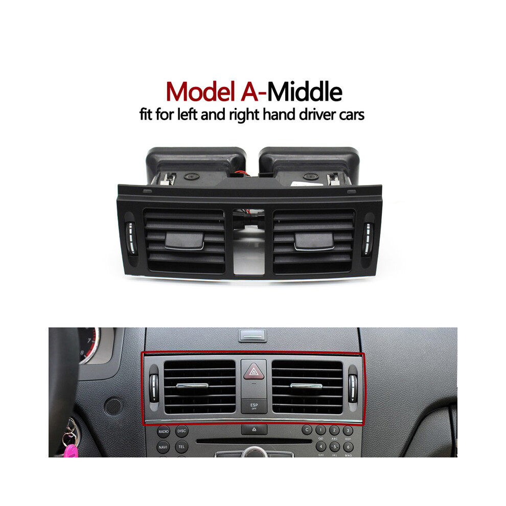 (Model A-Middle) Car Interior Lhd Rhd Front Dash Air Conditioning Ac Vent Grill Outlet 8386120266277