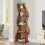 Tribesigns Tribesigns Corner Shelf, Rustic 5-Tier Wall Corner Bookshelf 8