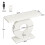 Tribesigns Tribesigns console table, hall table with a round, flower-shaped base 5