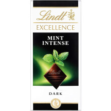 Lindt Excellence Dark Mint Chocolate Bar Each 100g