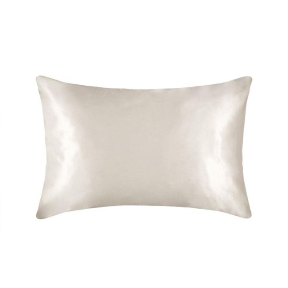 Victoria London Silk Pillowcase 100% Mulberry Silk White 50x75cm