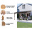 Lean To Gazebo Kit Wall Mounted 4x3m Superfelt Utopia Dunster House 4