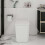 Back to Wall Toilet Short Projection Soft Close Seat Concealed Cistern 3