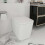 Back to Wall Toilet Short Projection Soft Close Seat Concealed Cistern 4