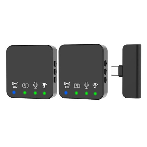 Portable Audio Video Recording Mini Mic for iPhone Android Phone