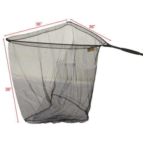 Hunter Pro 36" Carp Landing Net with 3pc Handle and Bag