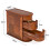Tribesigns Tribesigns Solid Wood Side Table, 2-Drawer Narrow End Table Slim Table 11