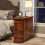 Tribesigns Tribesigns Solid Wood Side Table, 2-Drawer Narrow End Table Slim Table 15
