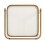 (White, Side Table with Drawer) Nestable Coffee Table, High Gloss Marble Exterior 9