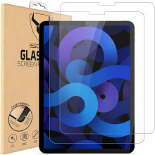 2-Pack Screen Protector for iPad Air 4 10.9-Inch, iPad Pro 11-Inch 2020 and 2018 Release Face ID Compatible, iPad Air 4th Generation Screen Protector