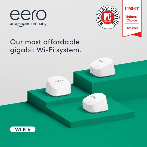 Amazon Amazon eero 6+ mesh Wi-Fi router (3-Pack) 2