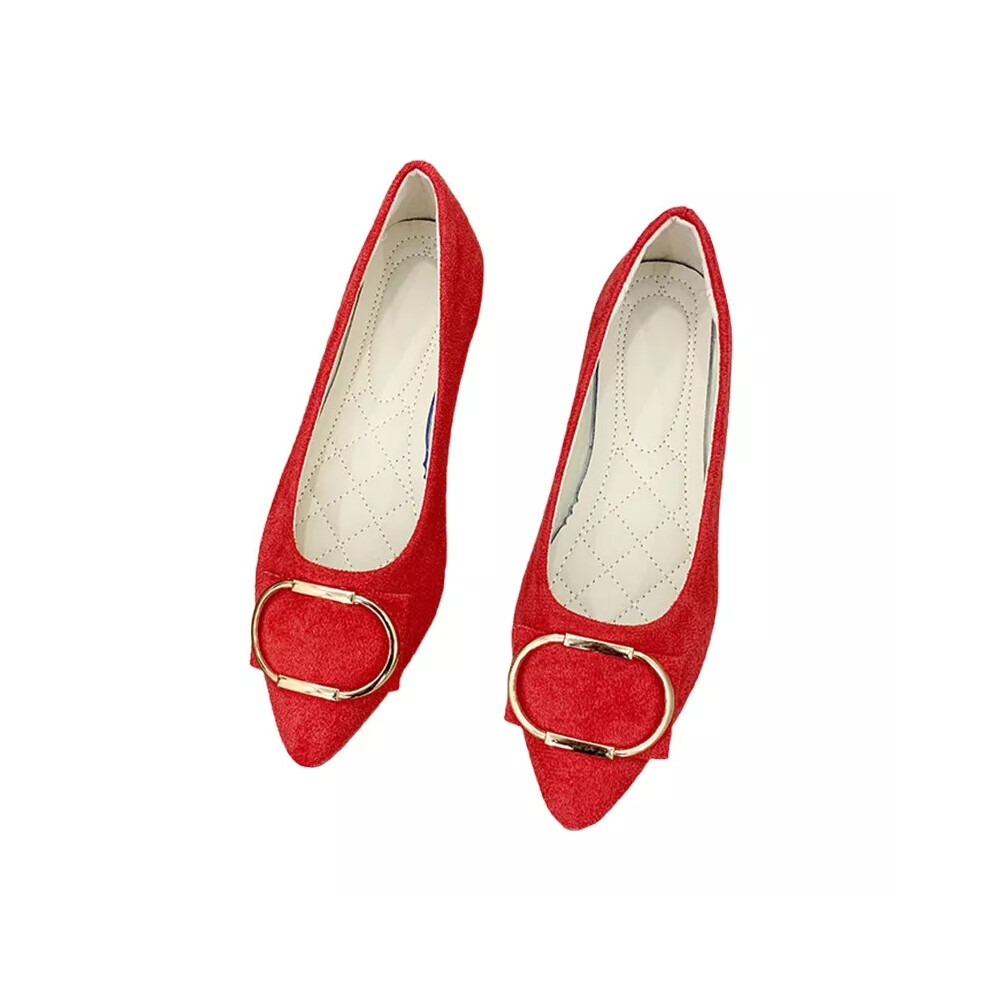 Bright flat shoes on sale