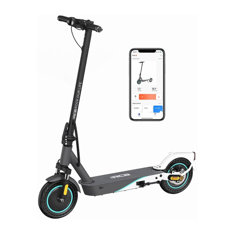 RCB R19 E-Scooter, Max 25 km/h, 350W-500W Motor Double Brake