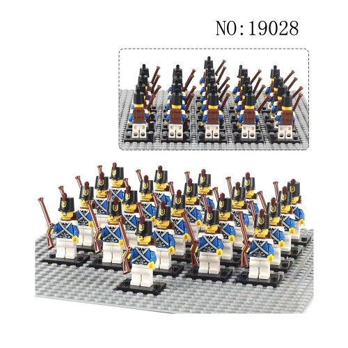 (19028) 21PCS Imperial Navy Medieval Pirates Figure Pack