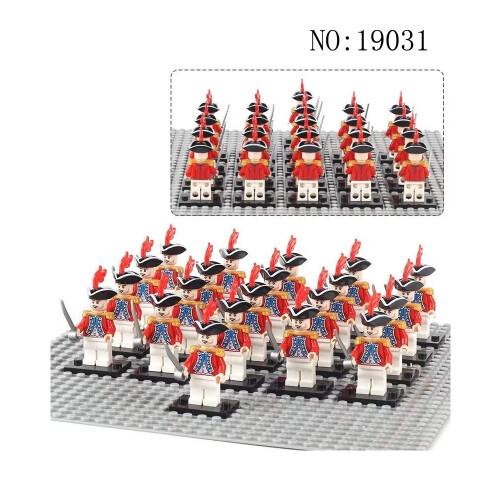 (19031) 21PCS Imperial Navy Medieval Pirates Figure Pack