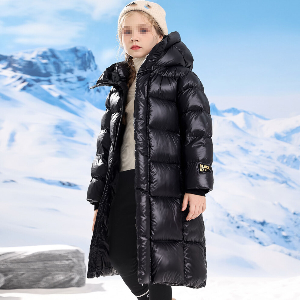 (9-10Years) Girls Kids Coats Padded Winter Cotton Jackets Long