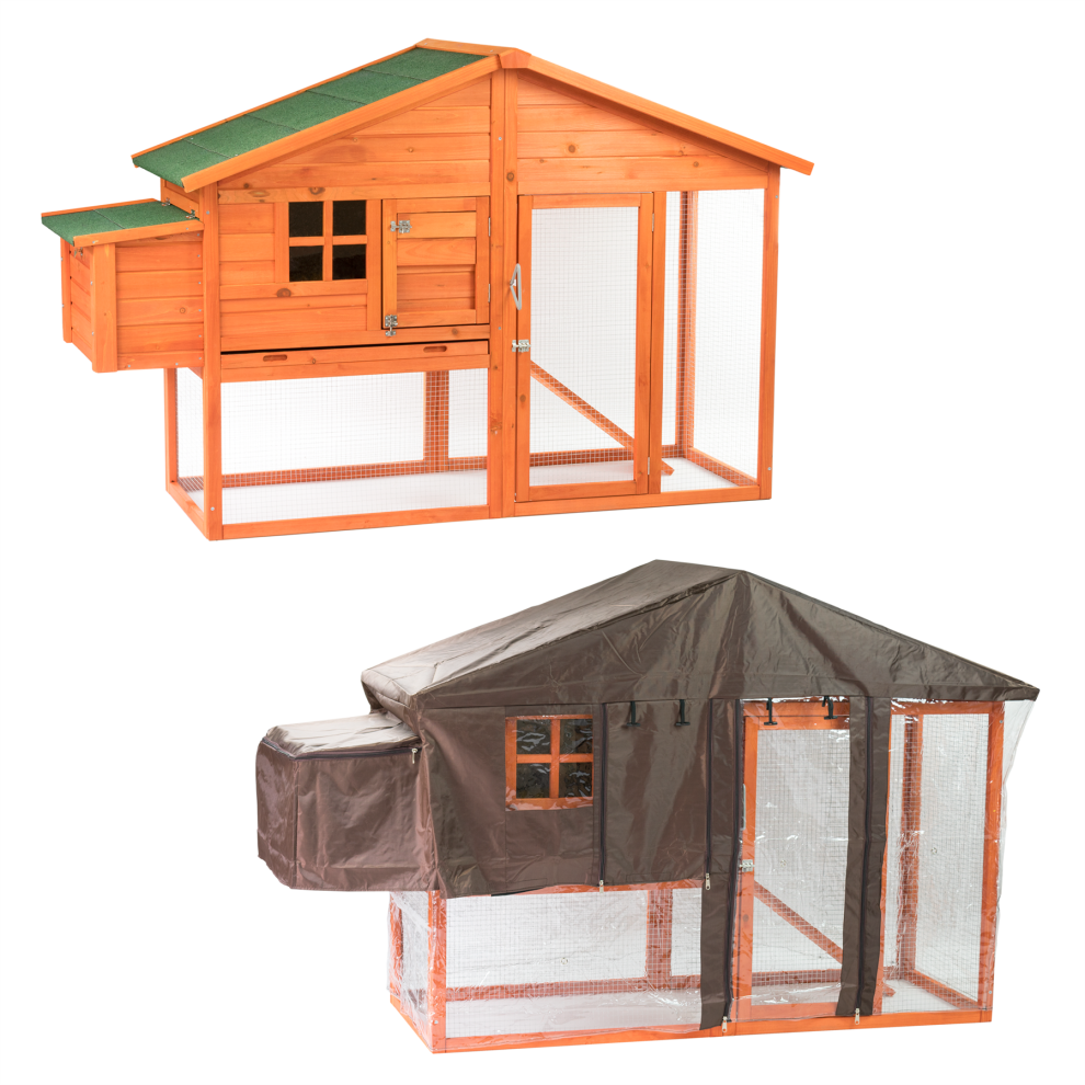 KCT Malaga Coop Chicken House with Cover