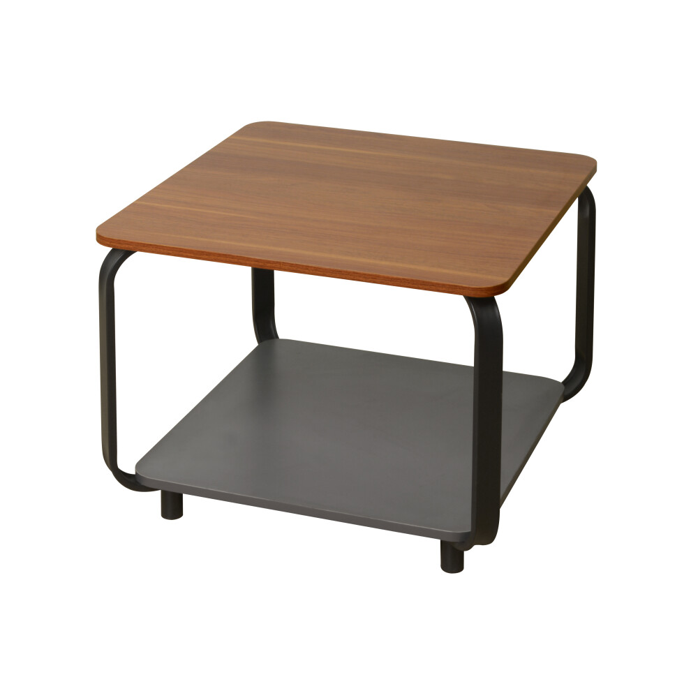 Small Side Table 2 Tier Living Room Tables Coffee Table Bottom Shelf