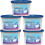 Interior Dehumidifier Damp Moisture 500ml - Pack of 5 1