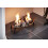 Cast Iron Modern Fire Grate Black 1