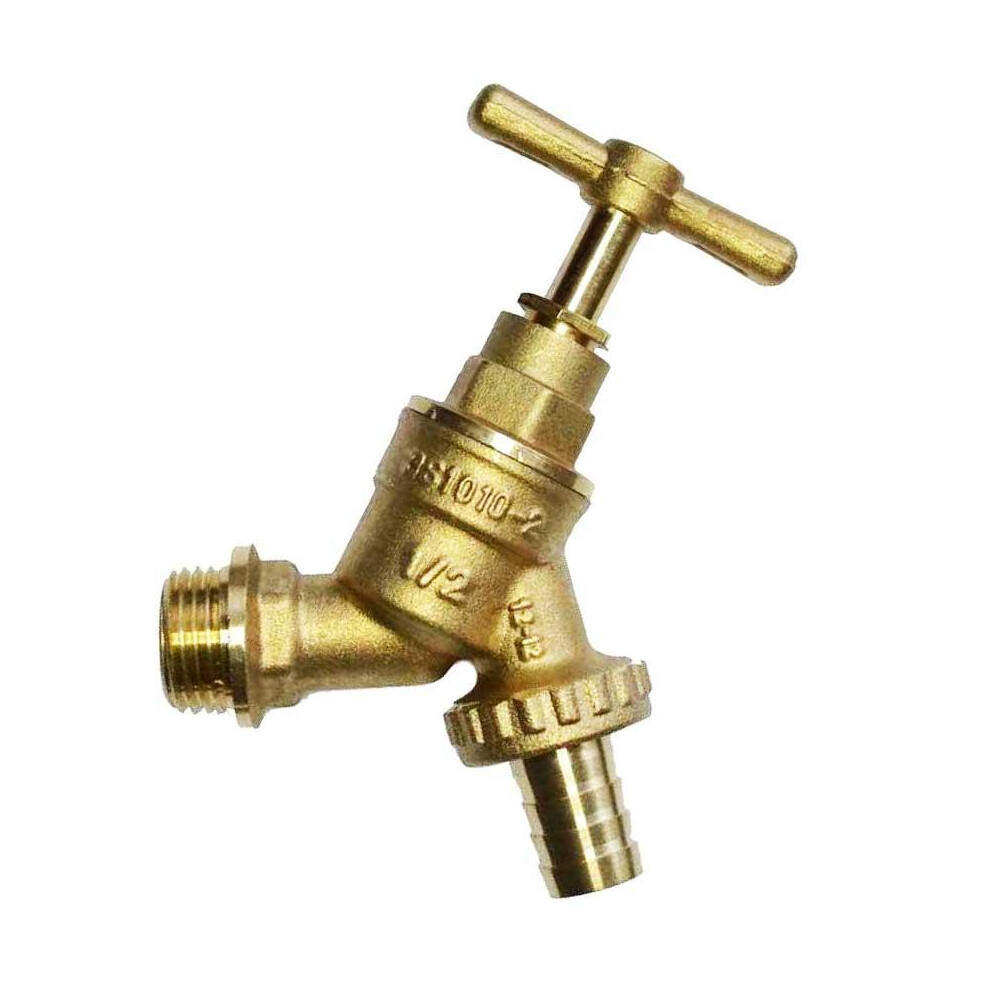 Brass Hose Union Bib Tap 1/2 Garden Outside Tap BS1010-2