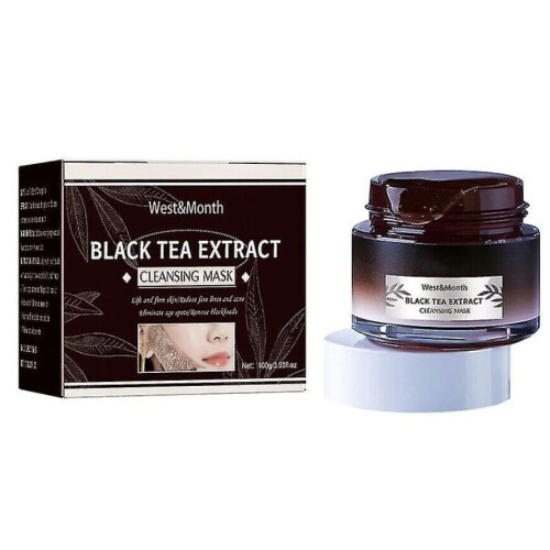 West & Month Black Tea Extract Cleansing Mask 100ml BOXED