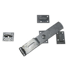 (Swivel Hasp & Staple in 24") Heavy Duty Hasp & Staple Swivel Galvanised