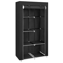 Customizable Fabric Wardrobe with Dustproof Cover