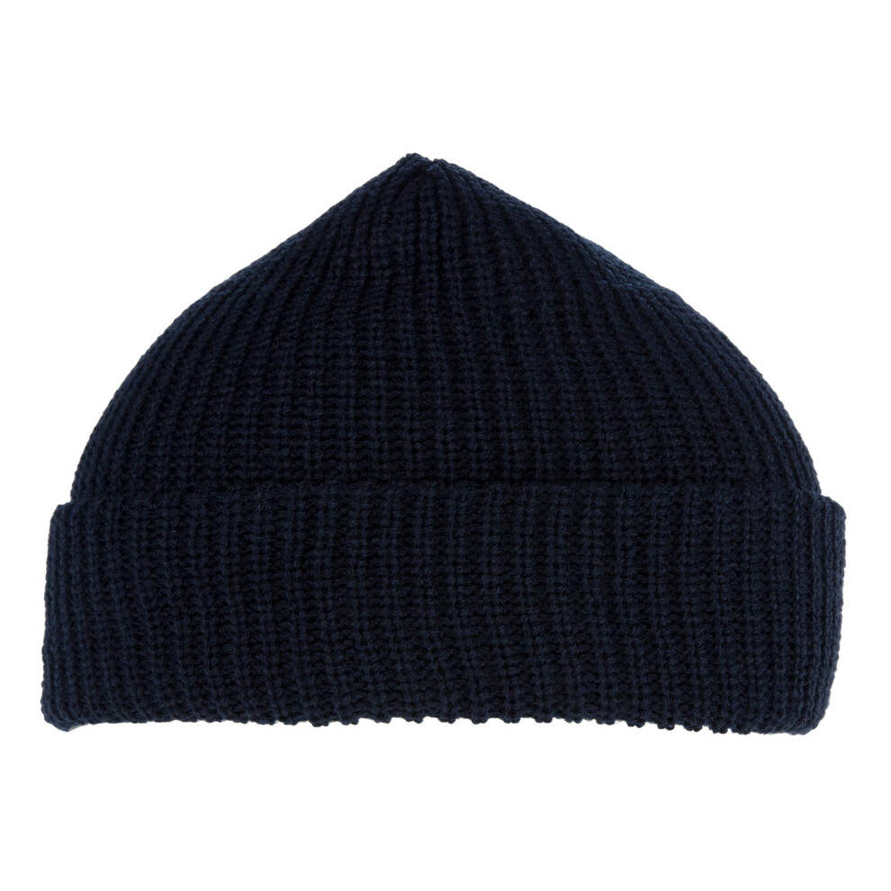 (One Size, Navy) Regatta Unisex Fully Ribbed Winter Watch Cap / Hat