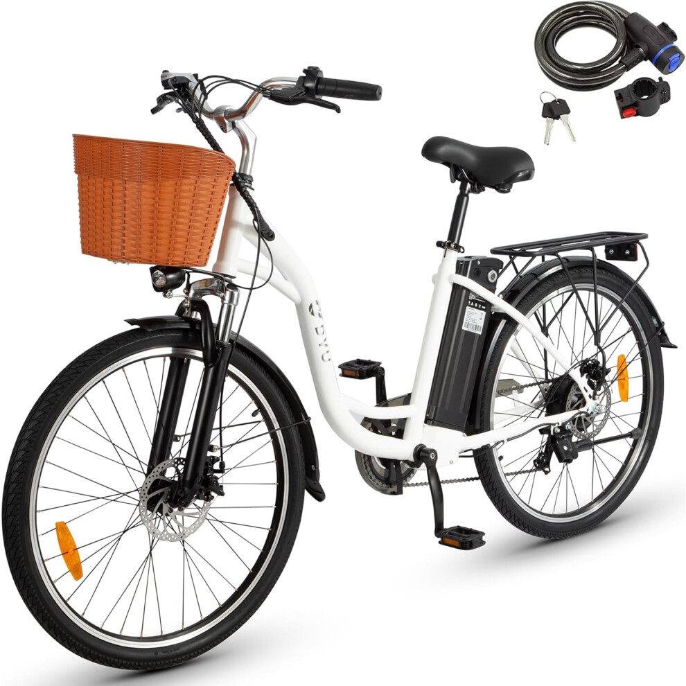 DYU C6 Electric Bike - 20 Wheels, 500W Motor, 48V Battery