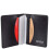 RFID Protected Bi-fold Wallet Small Credit Card Holder Geneva Black 6