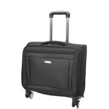 4 Wheel Pilot Case Lightweight TSA Lock Cabin Size Travel Business Bag Crew