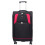 (Black, Medium Check-in Size) Expandable Four Wheel Soft Suitcase Luggage York Black 15