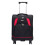 (Black, Medium Check-in Size) Expandable Four Wheel Soft Suitcase Luggage York Black 20