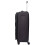 (Black, Medium Check-in Size) Expandable Four Wheel Soft Suitcase Luggage York Black 16