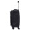 (Black, Medium Check-in Size) Expandable Four Wheel Soft Suitcase Luggage York Black 21