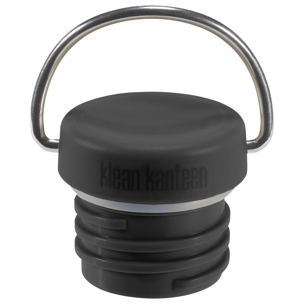 Klean Kanteen Black Loop Cap - Fits All Kid Kanteen And Classic Bottles