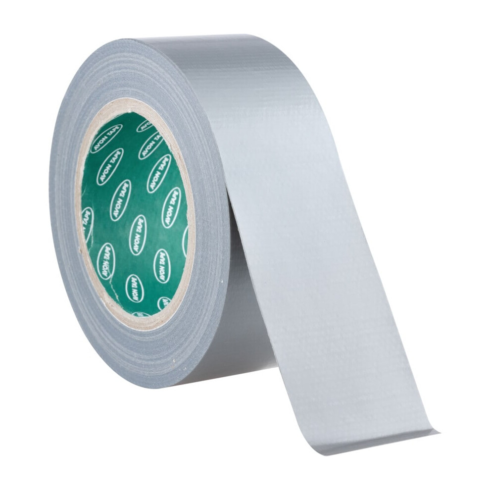 Triple Strength Silver Polyethylene Cloth Tape - 50mm x 33m