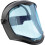 Honeywell 1011624 Bionic Face Shield with Polycarbonate Visor - Anti-Mist/Scratch Resistant 1