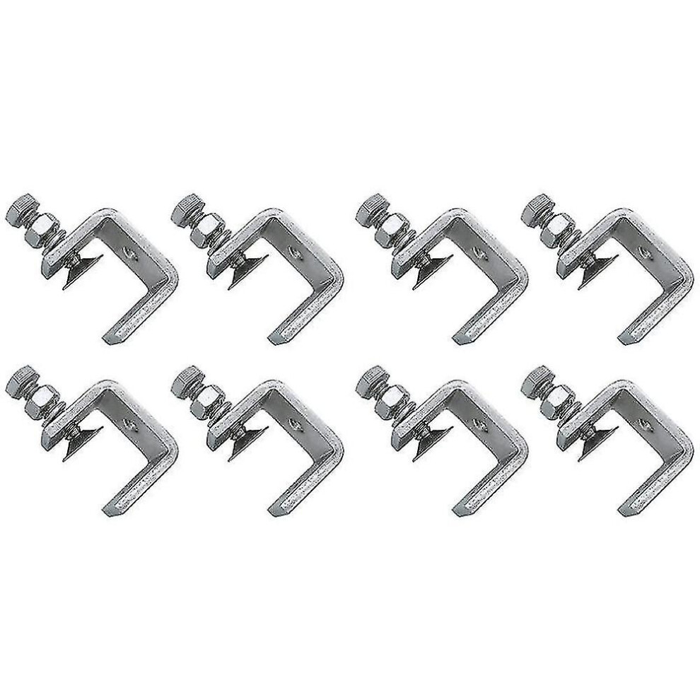 8Pcs 16-25Mm Heavy Duty Woodworking Clamp Set 304 Stainless Steel C Clamp Clamp Tools For Welding/C 9099488668254